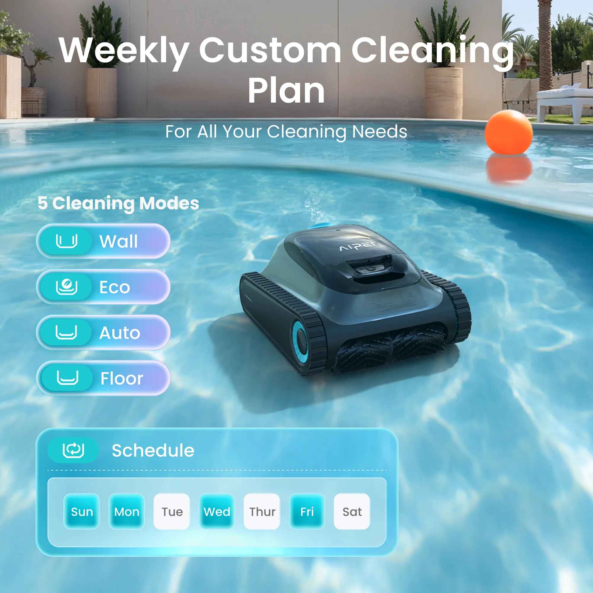 Aiper Scuba S1 Cordless Robotic Inground Pool Cleaner (2026 Upgrade)