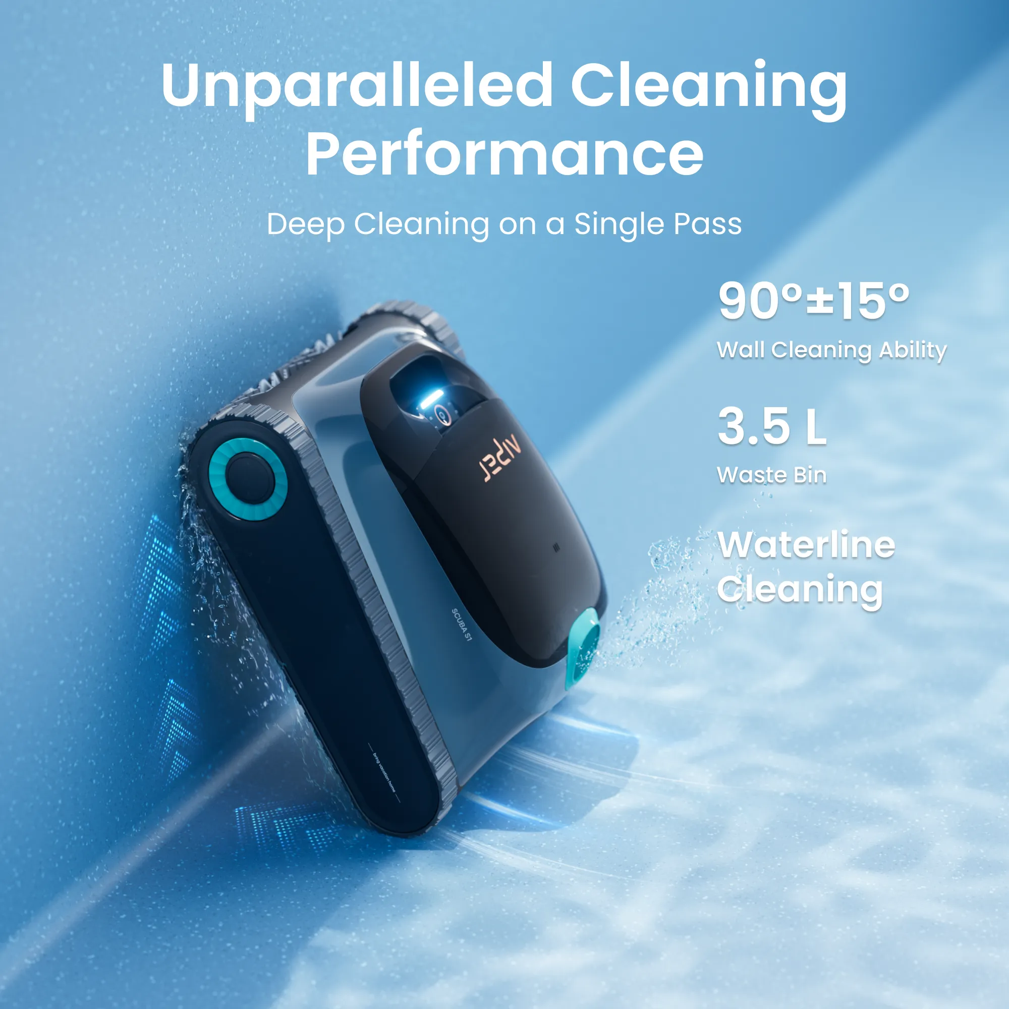 Aiper Scuba S1 Cordless Robotic Inground Pool Cleaner (2026 Upgrade)
