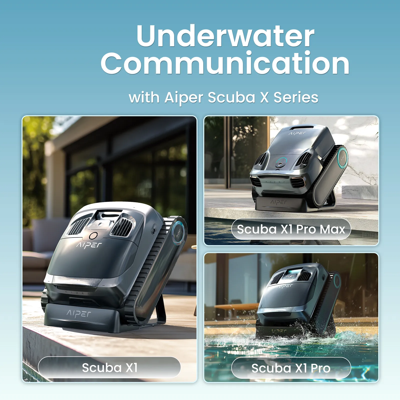 Aiper HydroComm Pure - Underwater Communication for Pool Cleaners
